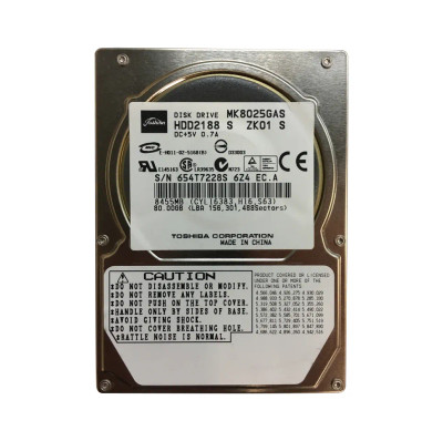 Toshiba 80GB 4200RPM IDE Ultra ATA/100 2.5-Inch Hard Drive for Laptops