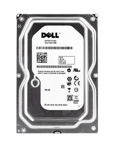 Dell 160GB 5400RPM SATA 2.5-Inch Hard Drive for N3564, 8MB Cache, Compatible with Servers