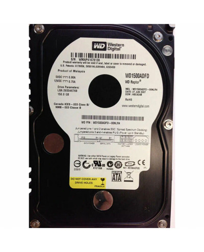 WD1500ADFD-00NLR4 - Western Digital 150GB 10000RPM SATA 16MB 3.5" HDD