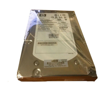 HP 450GB 15000RPM SAS 3Gb/s Dual Port LFF Enterprise Hard Drive for ProLiant Server - 454275-001 - Hot-Swappable, 3.5-inch