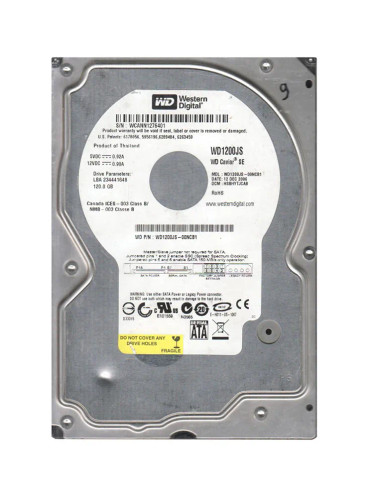 WD1200JS-00NCB1 - Western Digital 120GB 7200RPM SATA 3.5" 8MB HDD