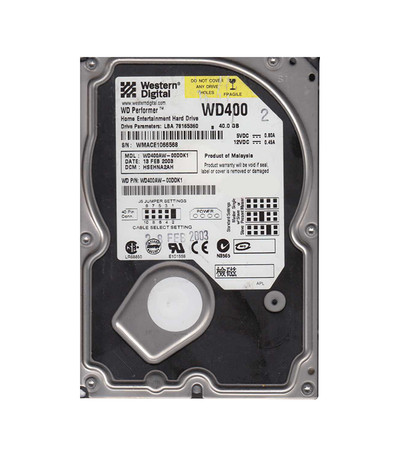 Western Digital Performer 40GB 5400RPM IDE 2MB Cache 3.5-Inch Hard Drive compatible with desktop computers