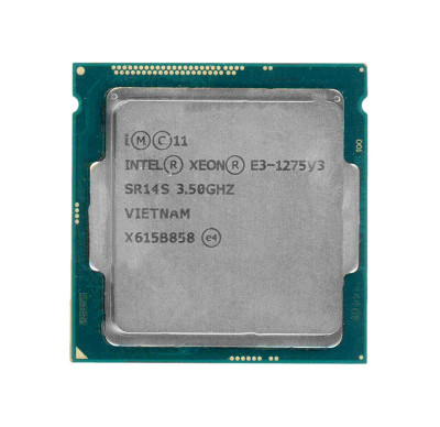 Intel Xeon E3-1275 v3 Quad Core 3.50GHz Processor for FCLGA1150 Socket - SR14S - Compatible with Servers