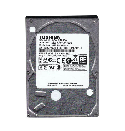HDKFB02 - TOSHIBA 2TB 5400RPM SATA 8MB 2.5" HDD