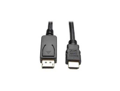 Tripp Lite DisplayPort to HDMI Adapter Cable 1.83m, DP to HDMI M/M, UHD 4K x 2K/1080p - P582-006-V2 Tripp Lite DisplayPort to HDMI Adapter Cable 1.83m, DP to HDMI M/M, UHD 4K x 2K/1080p - P582-006-V2