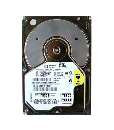 WD273BA-00AK - Western Digital 27.3GB 7200RPM EIDE 2MB 3.5" HDD