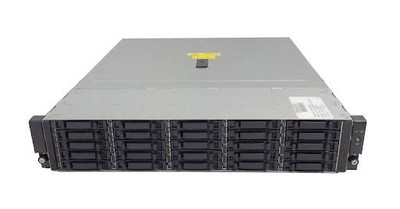 HP StorageWorks EVA 3000 M5314A 14-Slot Fibre Channel Drive Enclosure compatible with ProLiant DL360p Gen8 servers.