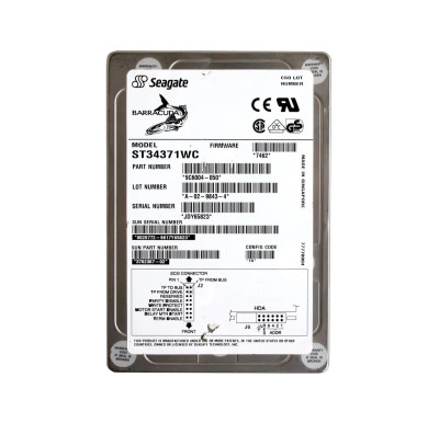 9C6004-050 - Seagate 4.35GB 7200RPM Ultra SCSI 3.5" HDD