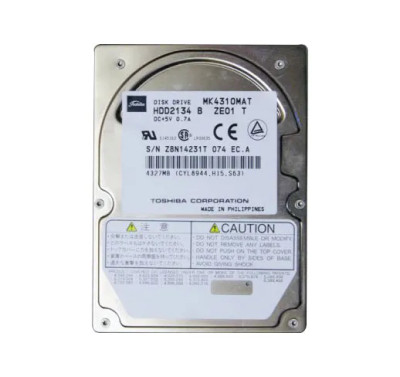 TOSHIBA MK4310MAT 4.32GB 4200RPM IDE Ultra ATA/33 2.5HDD