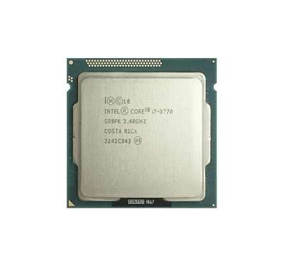 SR0PK - Intel Core i7-3770 Quad Core 3.40GHz LGA1155 Processor