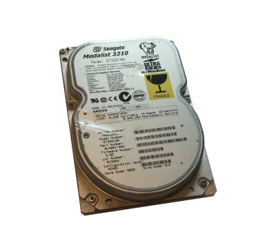 Seagate Medalist 3210 Series 3.2GB IDE Hard Drive 5400RPM 256KB Cache 3.5 - Compatible with Ultra ATA/33 ATA-4