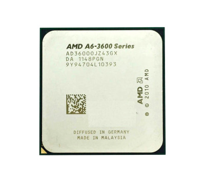 AMD A6-3600 Quad-core 2.1Ghz Processor for Socket FM1 - AD3600OJGXBOX - CPU compatible with FM1 motherboards