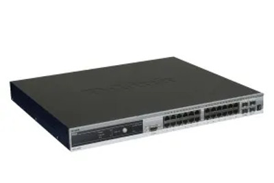 D-Link DGS-3426P 24-Port Gigabit Ethernet Network Switch, 4 SFP Ports, 1U Rack-mountable D-Link DGS-3426P 24-Port Gigabit Ethernet Network Switch, 4 SFP Ports, 1U Rack-mountable