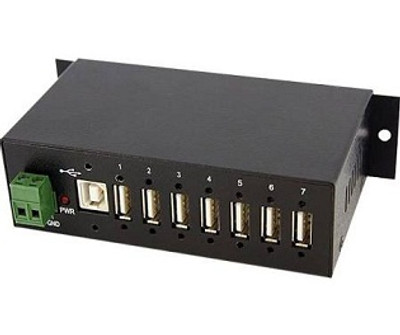 StarTech 7 Port USB 2.0 Metal Industrial Hub for ProLiant DL360p Gen8 Servers StarTech 7 Port USB 2.0 Metal Industrial Hub for ProLiant DL360p Gen8 Servers