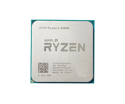 AMD Ryzen 5 2400G Quad-core 3.6GHz Processor for Socket AM4 - YD2400C5M4MFB - CPU compatible with AM4 motherboards