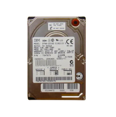 73H7673 - IBM 2.1GB 4000RPM IDE/ATA 2.5" HDD
