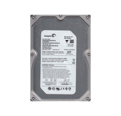Seagate BarraCuda ES Series 500GB 7200RPM SATA 3Gb/s 16MB Cache 512 3.5-Inch Hard Drive for Servers