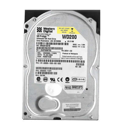 WD200EB-11CSF0 - Western Digital 20GB 5400RPM 2MB 3.5" EIDE HDD