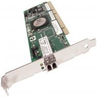 HP QLogic Single-Port LC 2Gbps Fibre Channel PCI-X Host Bus Network Adapter 281543R-001 for Server Rack Installati