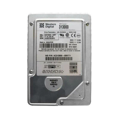 AC31300 - Western Digital 13GB 5400RPM EIDE 3.5" HDD