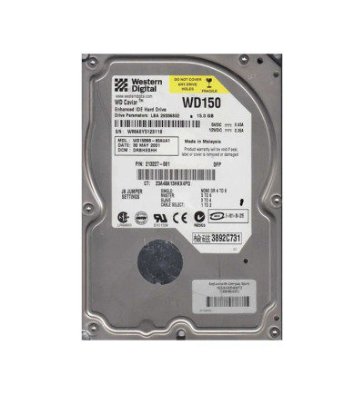 WD150BB - Western Digital 15GB 7200RPM EIDE 2MB 3.5" HDD