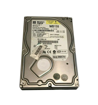 WD150BB-60BNA1 - WESTERN DIGITAL 15GB 7200RPM EIDE 3.5" HDD