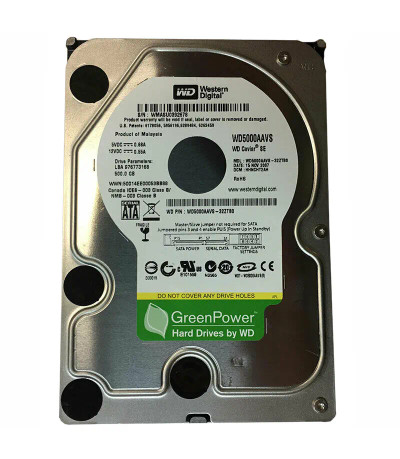 WD5000AAVS-32ZTB0 - Western Digital 500GB SATA 7200RPM 3.5" 8MB HDD