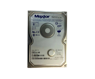 Maxtor MaXLine II 300GB 5400RPM IDE Ultra ATA/133 2MB Cache Hard Drive mounted in a server rack