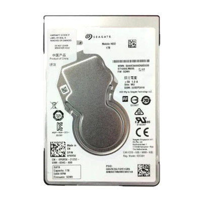 P6R56 - Dell 1TB 5400RPM SATA 6Gb/s 2.5" HDD