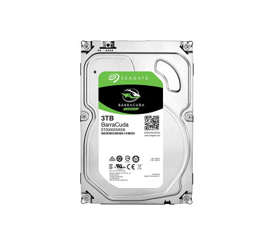 Seagate BarraCuda 3.5 Hard Drive 7200RPM SATA 6Gb/s 64MB Cache - ST3000DM008 - Compatible with desktop computers