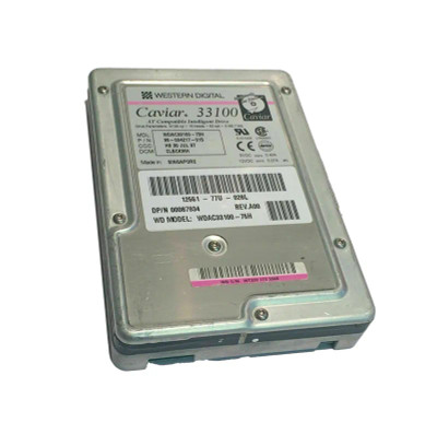Western Digital Caviar 3.1GB IDE Hard Drive 5200RPM 128KB Cache 3.5 - Compatible with IDE/ATA devices