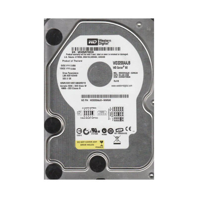 Western Digital Caviar Blue 320GB 7200RPM PATA Hard Drive for RoHS 3.5-Inch - WD3200AAJB-56WGA0