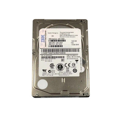 49Y1923 - IBM 146GB 15K SAS 6Gb/s 2.5" Hot-Swap HDD