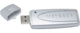 Netgear WPN111CN RangeMax USB 2.0 Wireless Network Adapter for 2.4 GHz 802.11b/g, 108Mbit/s