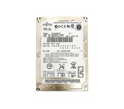 MHT2080AT - Fujitsu 80GB 4200RPM IDE 2.5" HDD