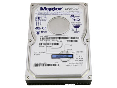 6Y080L0130432 - Maxtor 80GB 7200RPM ATA-133 2MB 3.5" HDD