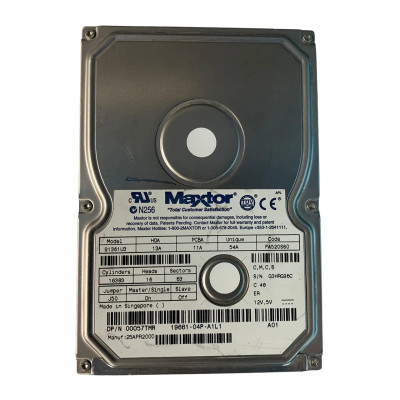 Dell 13.6GB 5400RPM IDE Ultra ATA/66 ATA-5 3.5-Inch Hard Drive for Desktop Computers Dell 13.6GB 5400RPM IDE Ultra ATA/66 ATA-5 3.5-Inch Hard Drive for Desktop Computers