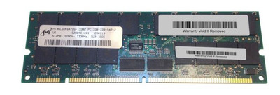 MT36LSDF12872G-133B2 - Micron Technology 1GB 133MHz PC133 ECC Registered CL3 168-Pin DIMM 3.3V Dual Rank Memory Module
