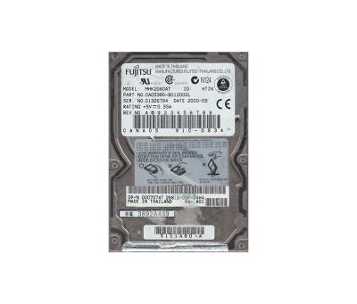 CA05366-B01200DL - Fujitsu 6GB 4200RPM IDE ATA-66 2.5" HDD