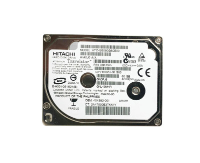 HTC426060G8CE00 - Hitachi 60GB 4200RPM 1.8" IDE HDD