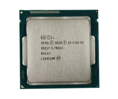 Intel Xeon Quad Core E3-1281V3 3.7GHz Processor for Socket FCLGA1150 servers - CM8064601575329 Intel Xeon Quad Core E3-1281V3 3.7GHz Processor for Socket FCLGA1150 servers - CM8064601575329