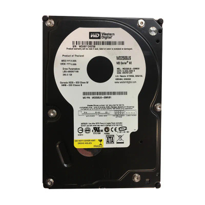 WD2500JS-00MVB1 - Western Digital 250GB 7200RPM SATA 3.5" 8MB HDD