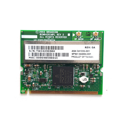 344864-001 - HP Mini PCI-Express 802.11a/b/g/n Wireless Network Card