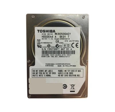 HDD2E46 - TOSHIBA 80GB 4200RPM IDE 2.5" HDD