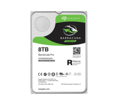 Seagate 8TB 7200RPM SATA 3.5-inch Hard Drive for Data Storage