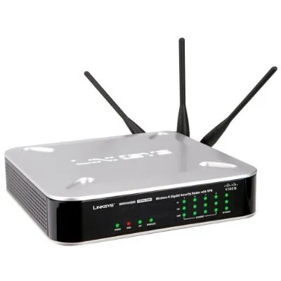 WRVS4400N - Linksys 4-Port Gigabit VPN Wireless Router