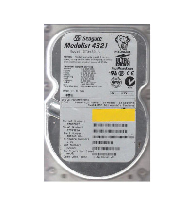 9K2003-304 - Seagate 4.3GB 5400RPM 3.5" IDE HDD