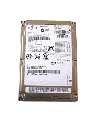 412366-001 - HP 80GB 5400RPM SATA 2.5" HDD