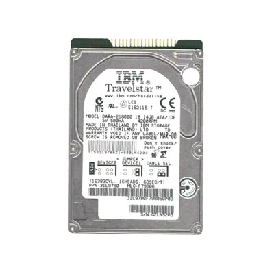 DARA-218000 - IBM 18GB 4200RPM 2.5" IDE HDD