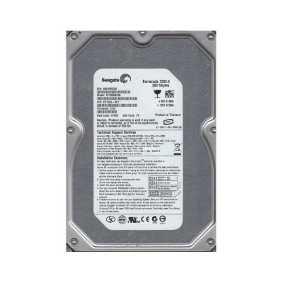 Seagate BarraCuda 7200.8 250GB IDE Hard Drive 7200RPM 16MB Cache 3.5-Inch - Compatible with ATA-6 devices
